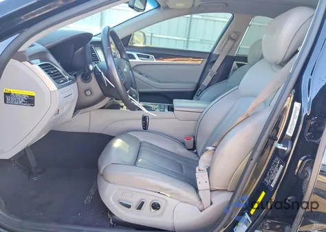 2015 Hyundai Genesis 3.8L from USA, damaged, VIN KMHGN4JE1FU100588